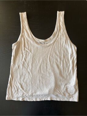 Abercrombie & Fitch Linen Tank Top